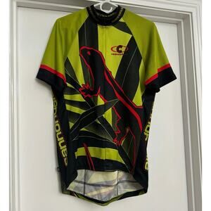 Cannondale Vintage Men’s Pre-Owned XL Biking Jersey Lizard